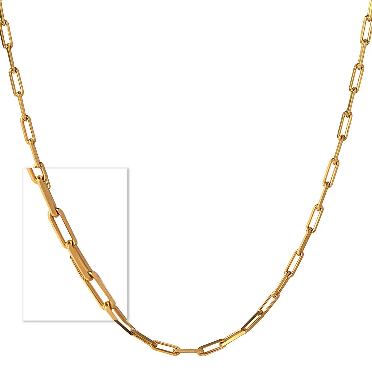 Jilco Inc Classic Paperclip Link Chain