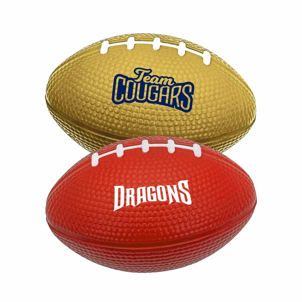 Foam Stress Reliever Football Colors