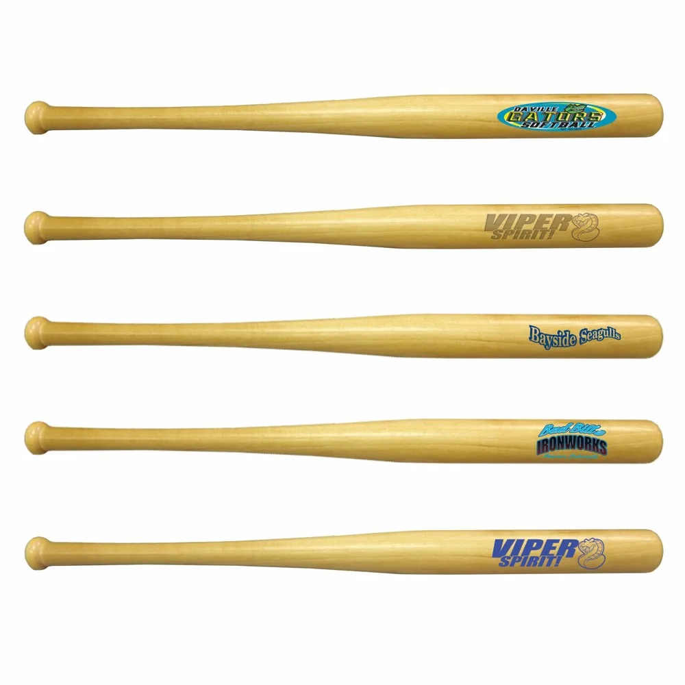 18" Mini Wooden Baseball Bat