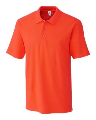Clique Addison All Cotton Pique Short Sleeve Mens Polo