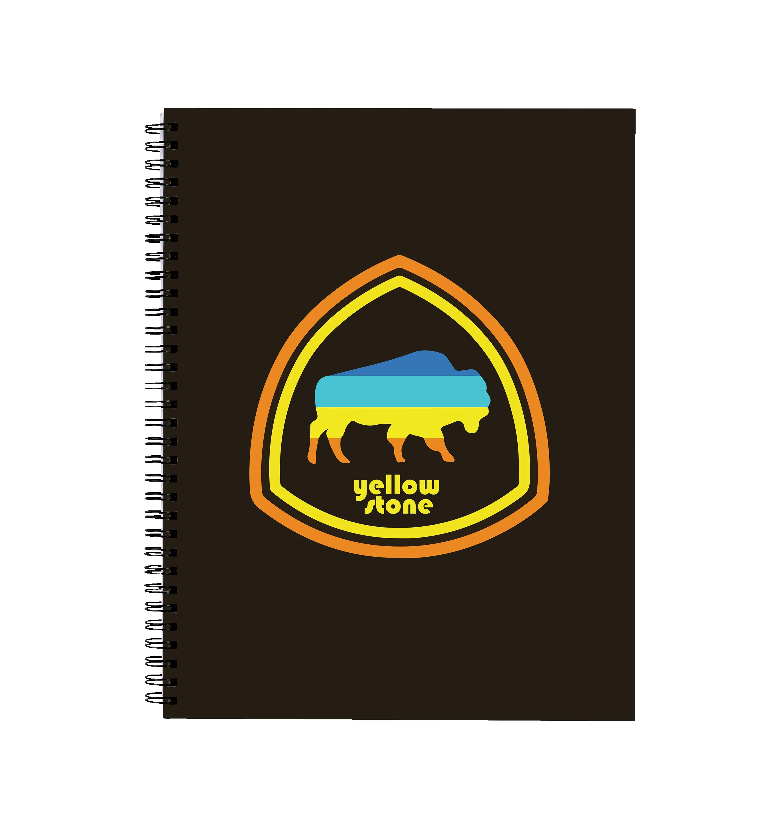Large Wire-O Notebook view 2