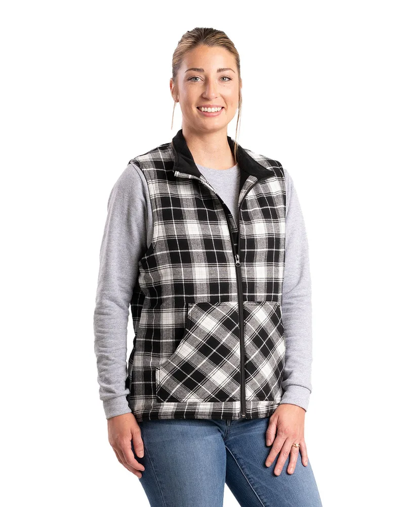 Berne Apparel Ladies' Insulated Flannel Vest