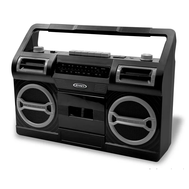 Jensen Audio Portable Am/Fm Radio w/Cassette Player/Recorder And Built In Speaker