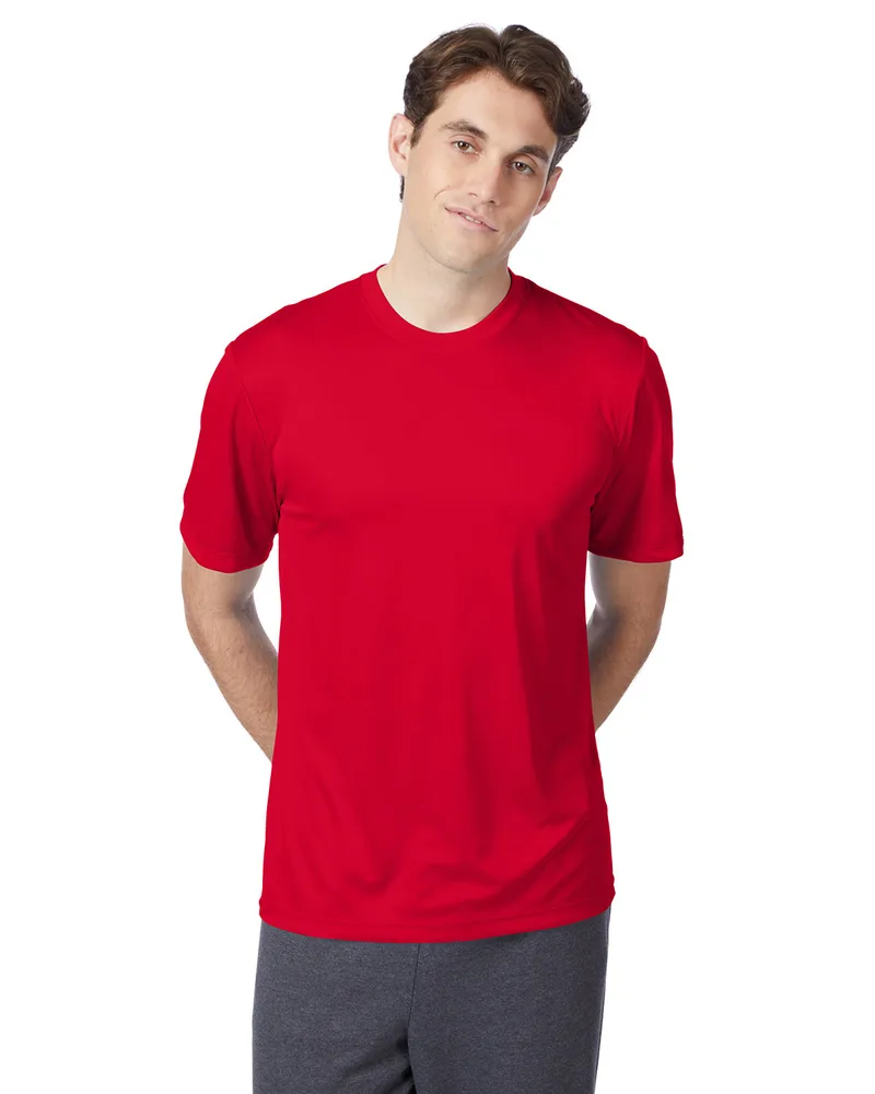 Hanes Printables Adult Cool DRI® with FreshIQ T-Shirt view 3