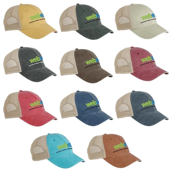 Sportsman SP510 Pigment Dyed Trucker Cap view 2