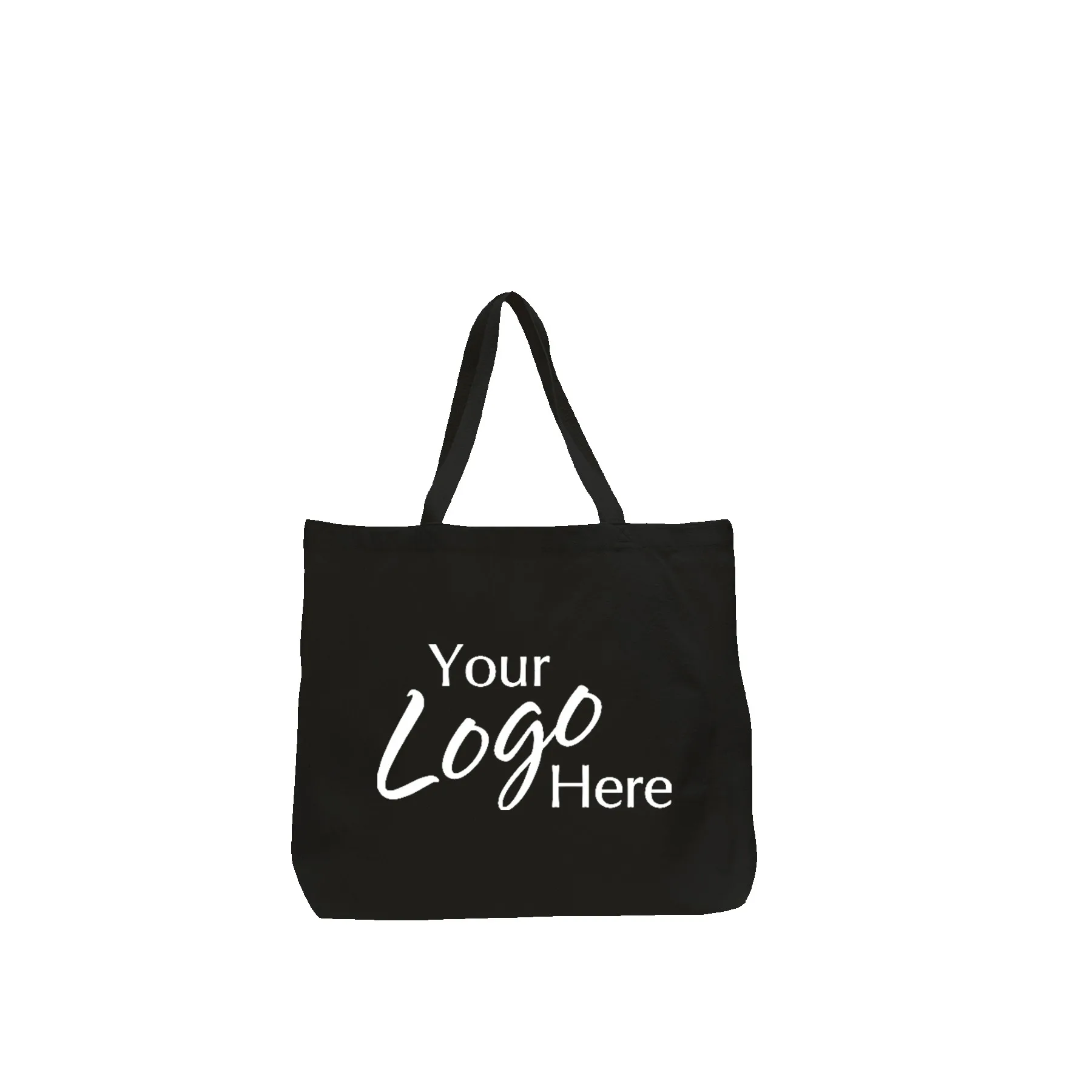Canvas Jumbo Tote Bag w/5" Gusset (20"x15"x5")