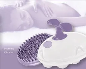 Vivitar® Lavender 2-in-1 Vibrating Scalp & Body Massager