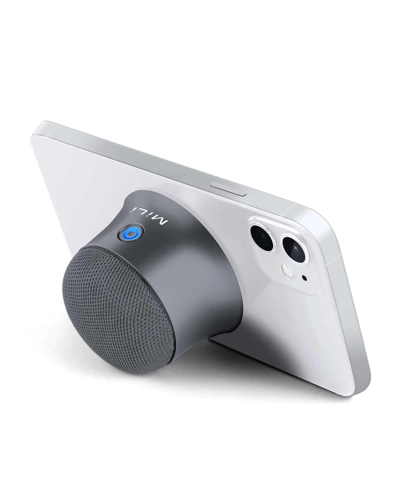 Intelligent Galaxy Mili Magnetic Steareo Bluetooth Black Speaker