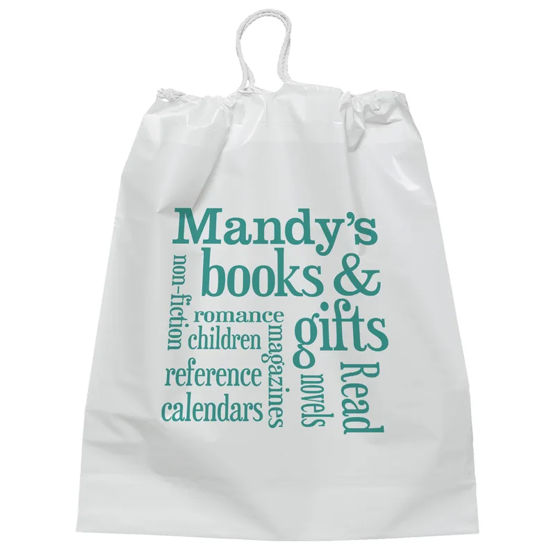 Cotton Draw Bag - Flexo Ink Print (9 1/2" x 12")