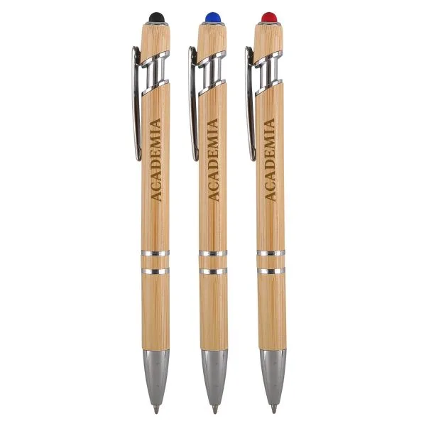 Bamboo Brown/Chrome Silver Logo Front View