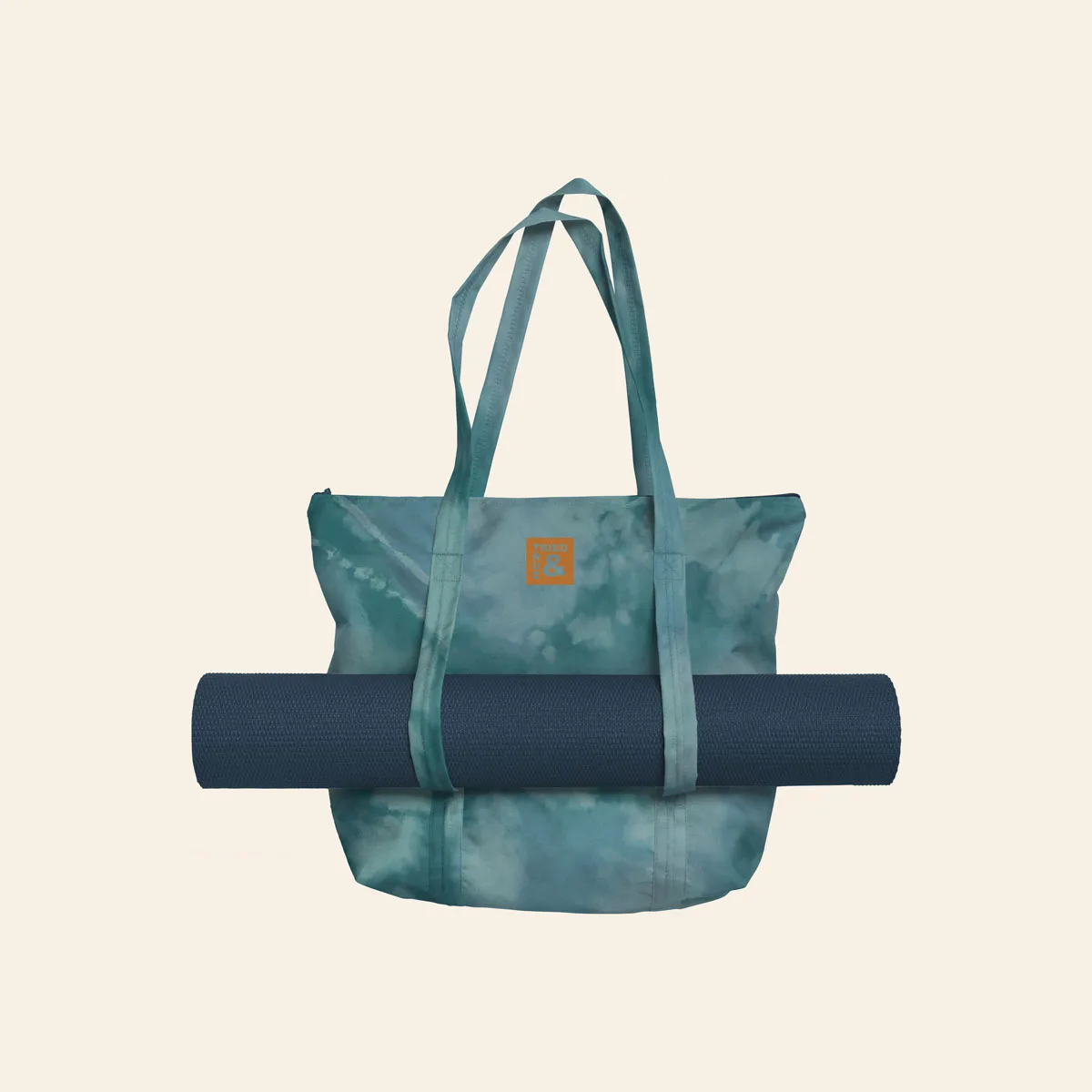Twinkles Even More Yoga Tote - 4CP 1000D RPET view 3