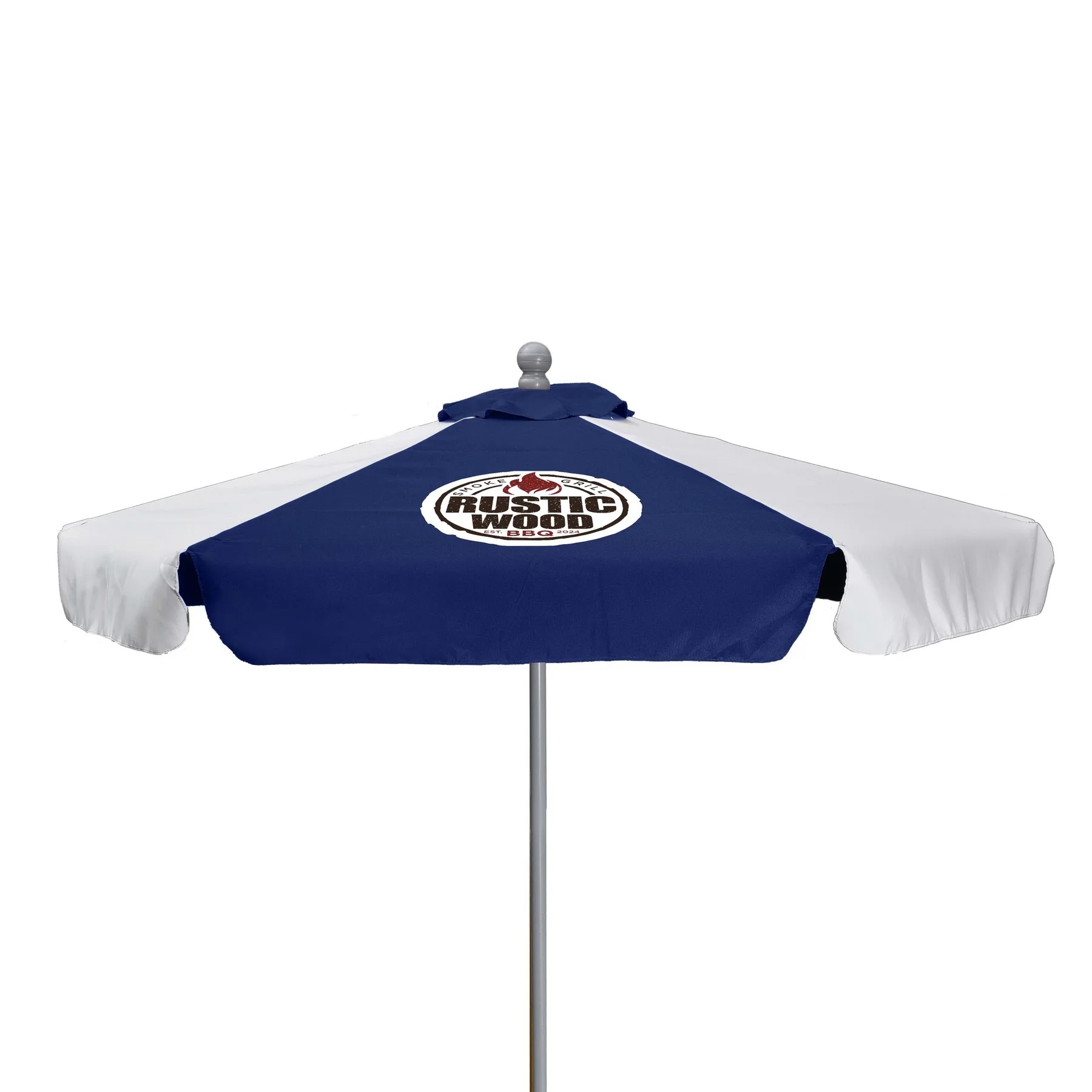 7' Deluxe Market Umbrella Kit With Valance (1 Imprint) view 6