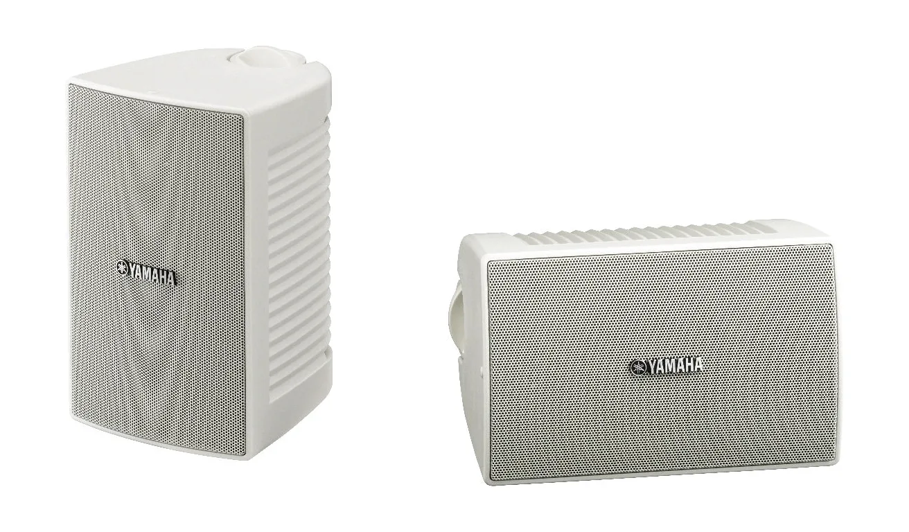Yamaha All-Weather White Speakers