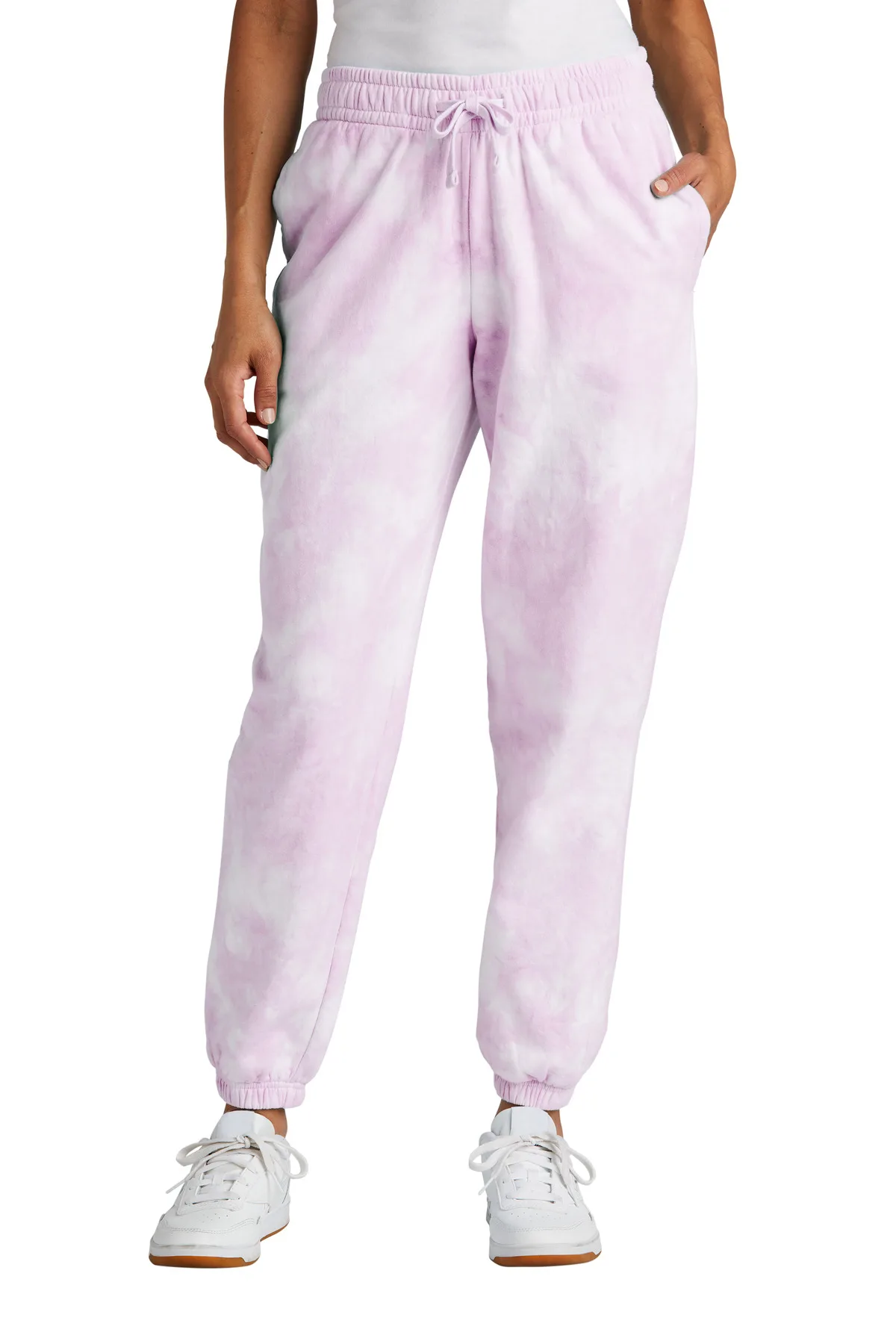 Port & Co™ Women's Beach Wash® Cloud Tie-Dye Sweatpant
