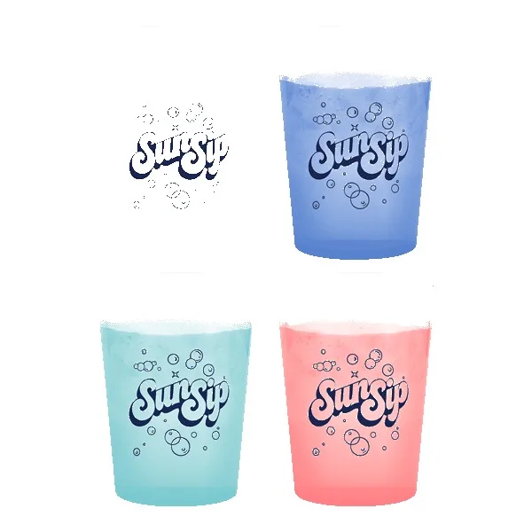 12oz Color Changing Stadium Cup