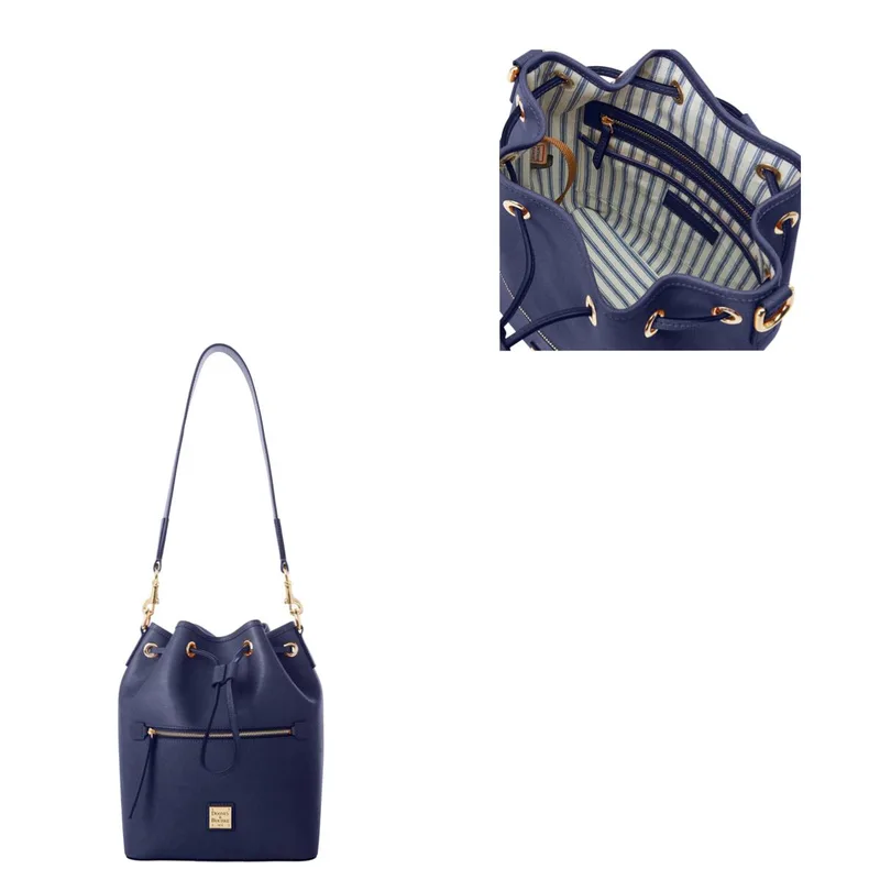 Dooney & Bourke Marine Saffiano Drawstring
