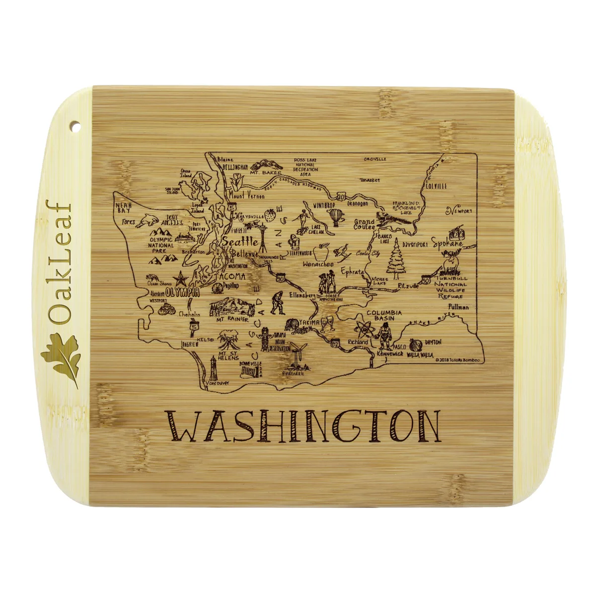 A Slice of Life Washington Serving & Cutting Board