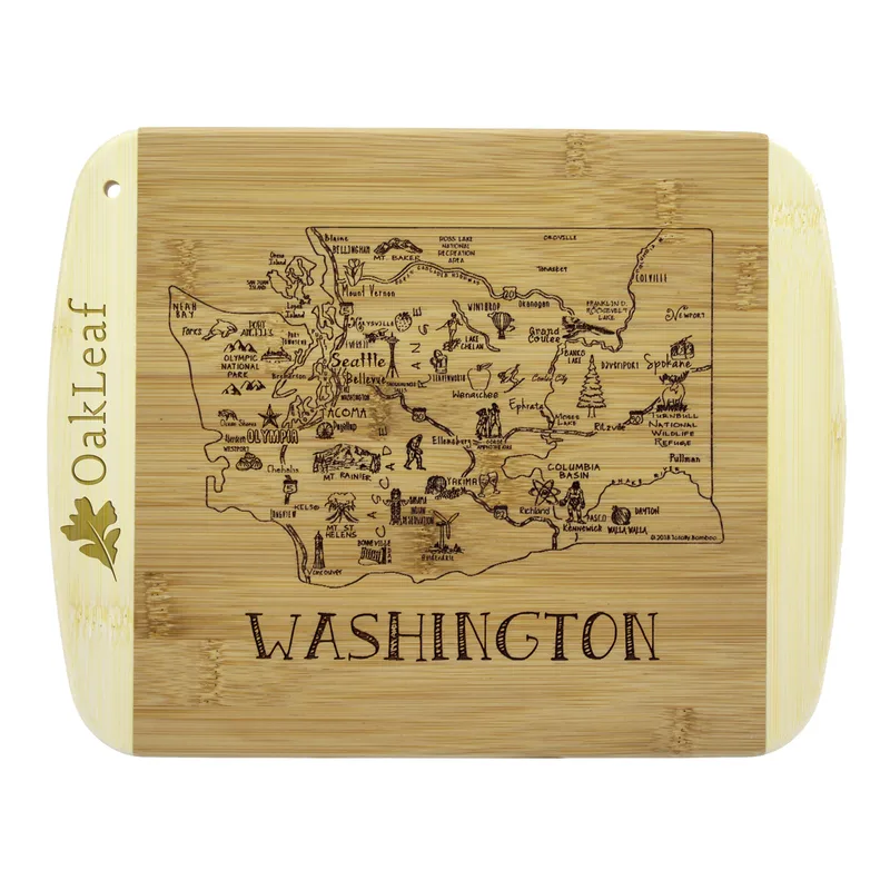 A Slice of Life Washington Serving & Cutting Board