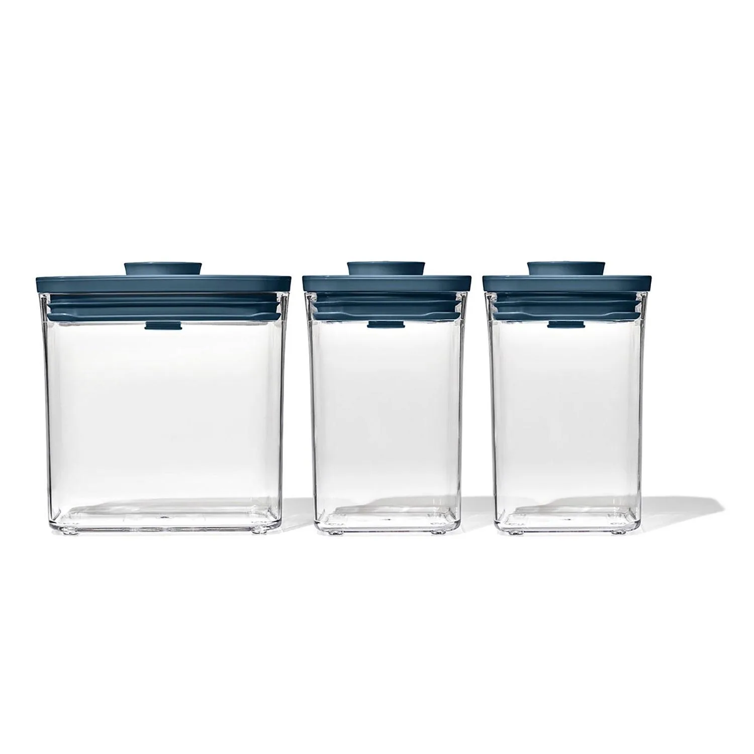 OXO Good Grips 3Pc Pop Everyday Container Set Storm Blue