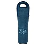 Denim-Neoprene Single Wine Tote view 2