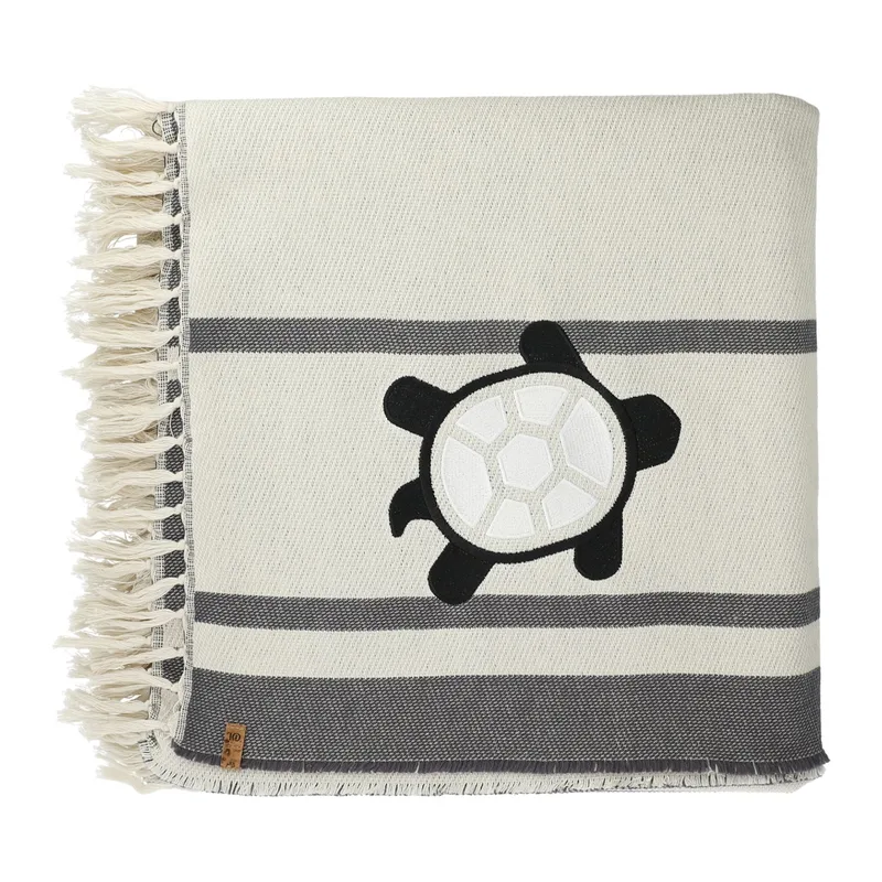 tentree Organic Cotton Ocean Breeze Throw