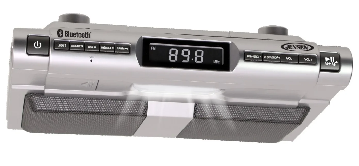 Jensen Audio Under Cabinet Bluetooth Music System