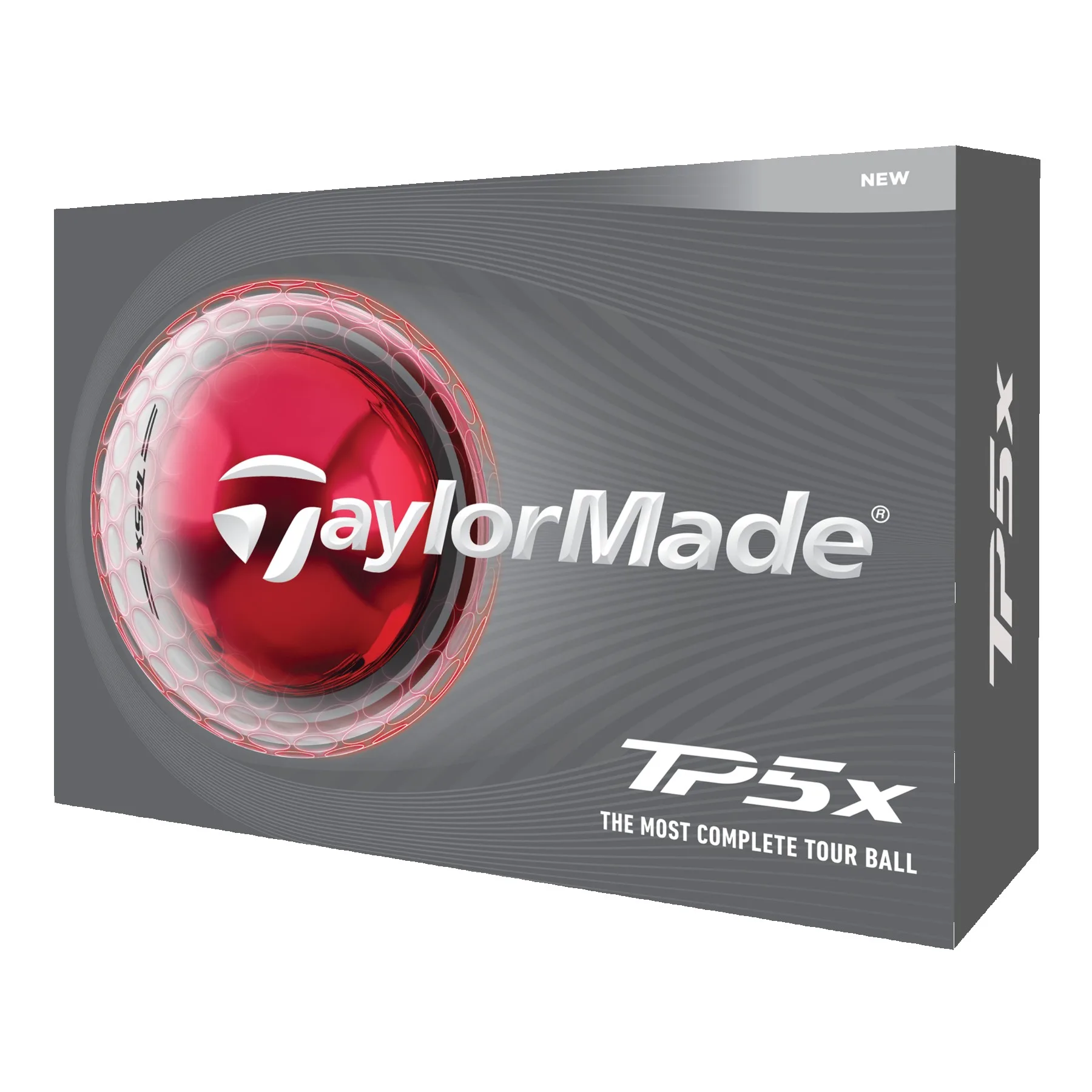 TaylorMade TP5x Golf Balls - White