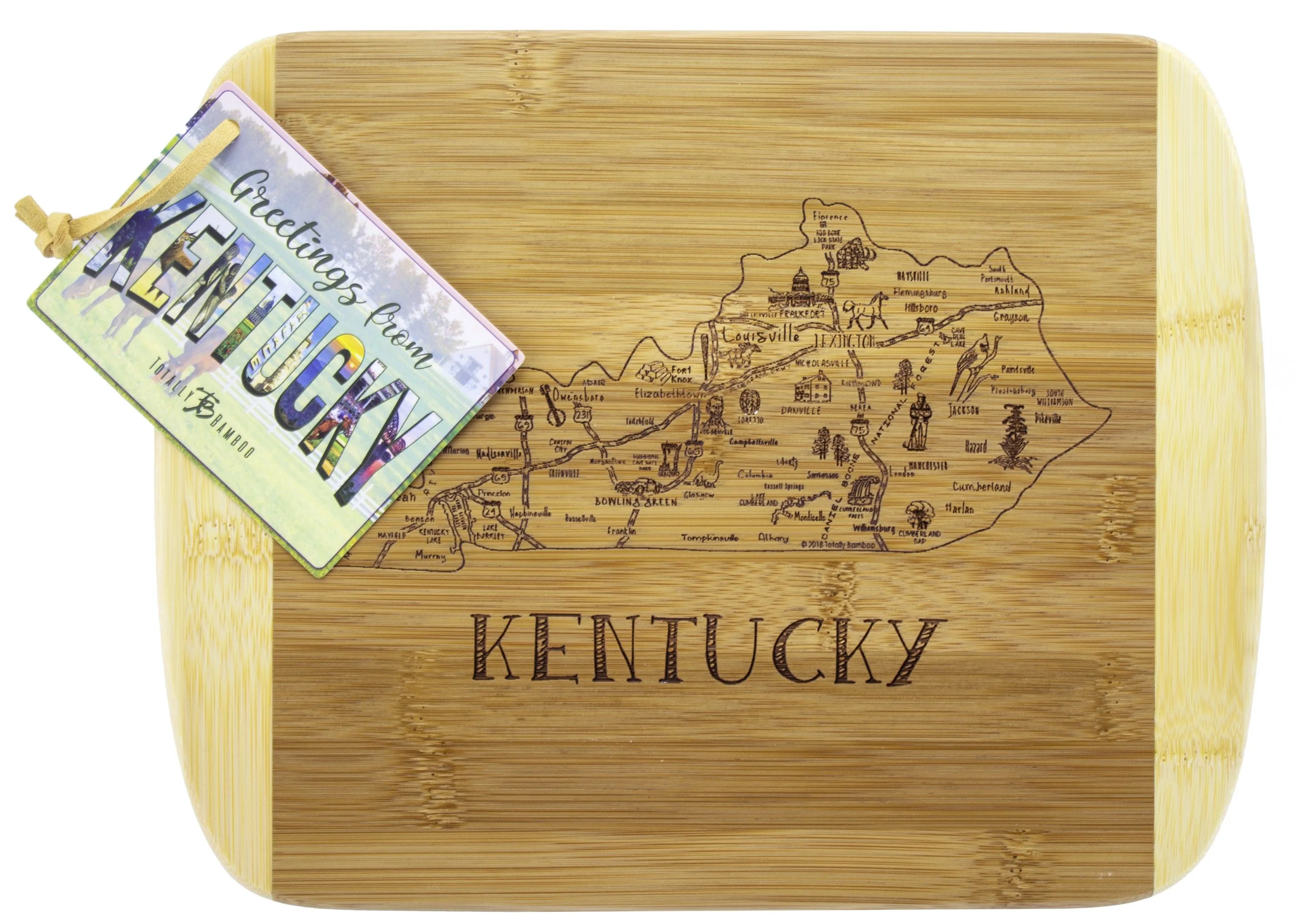 A Slice of Life Kentucky Serving & Cutting Board view 2