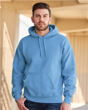 Champion® Garment Dyed Hooded Sweatshirt view 2