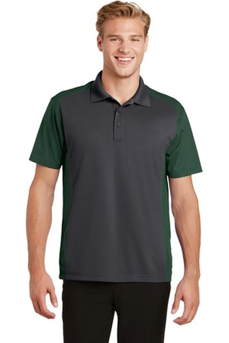 Sport-Tek® Colorblock Micropique Sport-Wick® Polo.