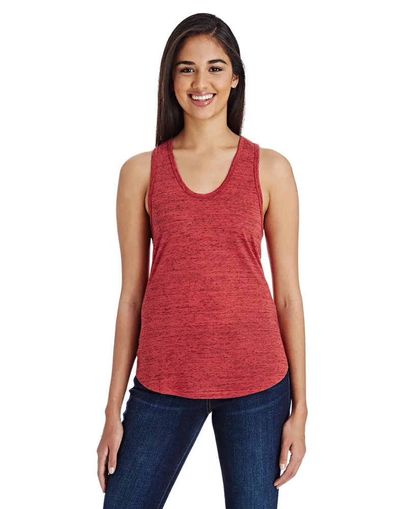 THREADFAST Ladies' Blizzard Jersey Racer Tank