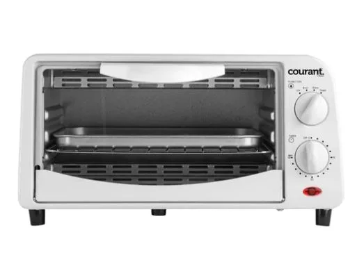 Courant 4-Slice Countertop Toaster Oven - White