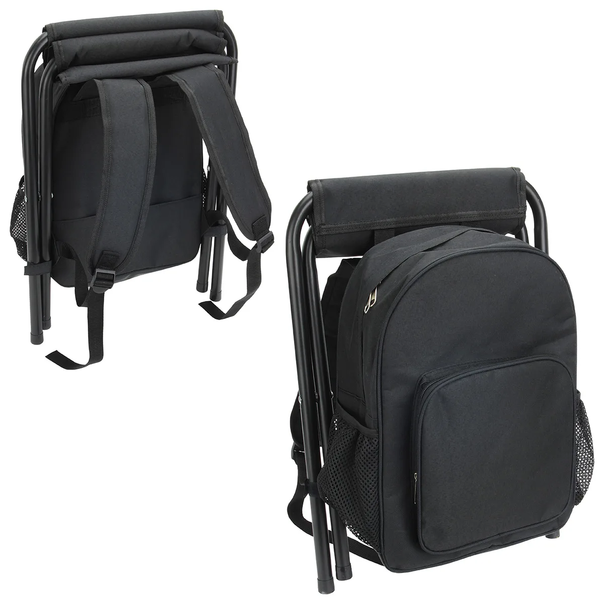 Fieldcrest Cooler Backpack with Folding Stool view 2