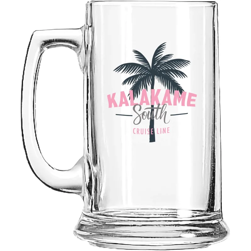 Glass Beer Mug 15oz