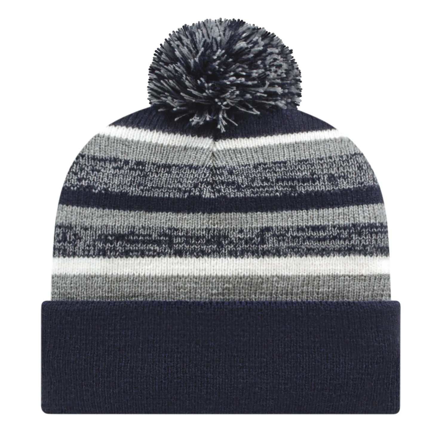 Fleece Lined Knit Cap With Cuff view 4