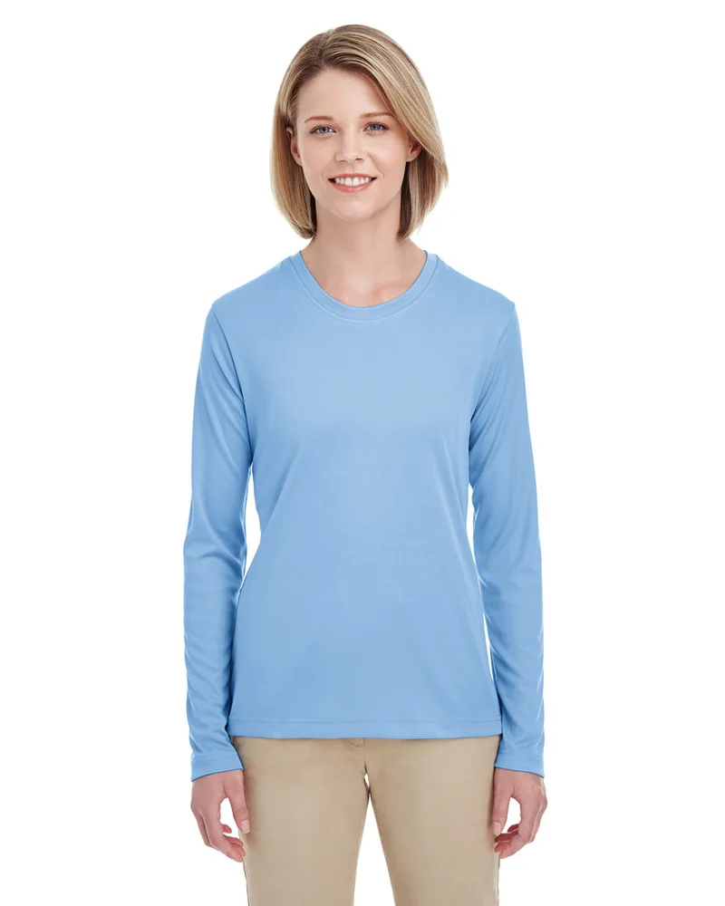 ULTRACLUB Ladies' Cool & Dry Performance Long-Sleeve Top view 5