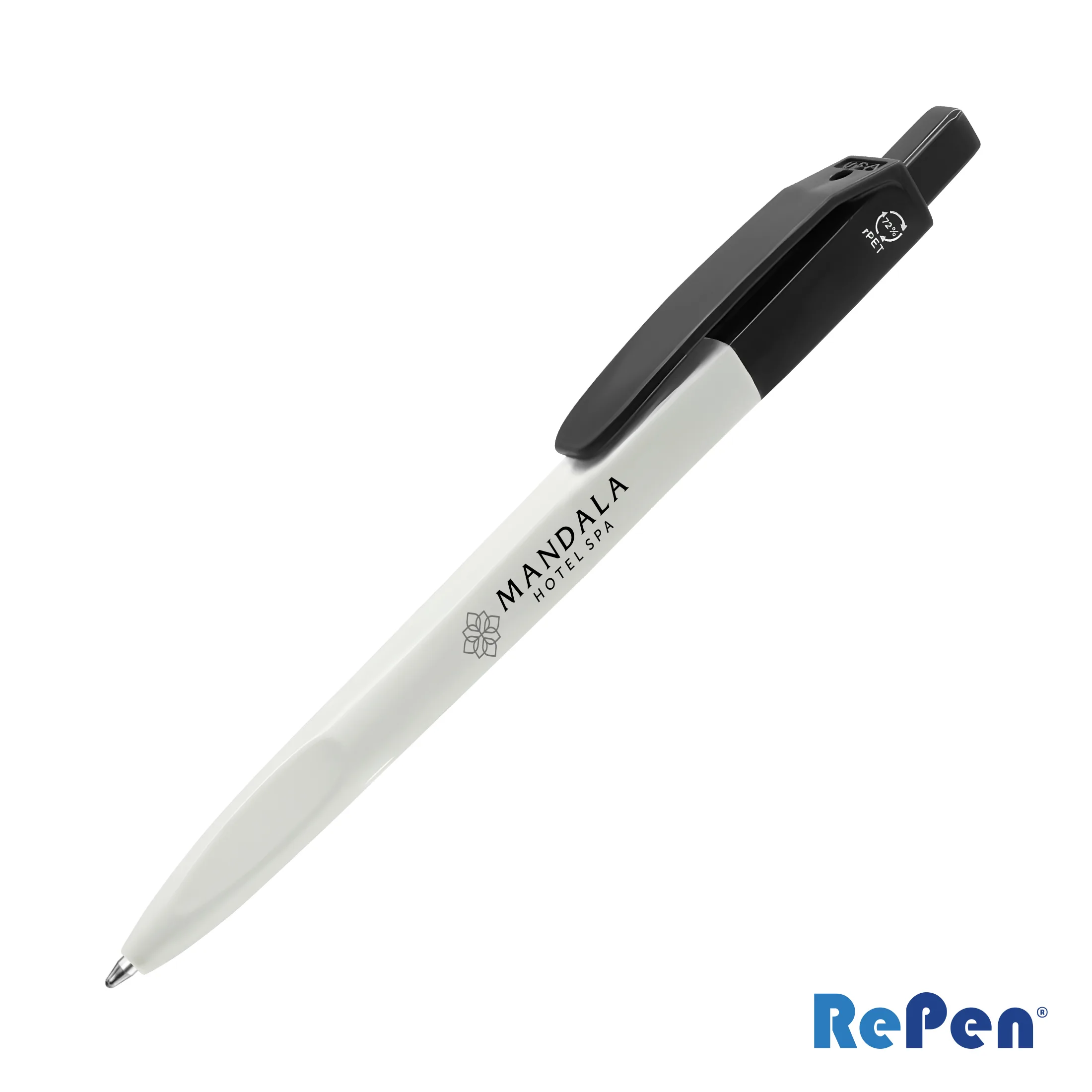RePen® Squared Clicker rPET Pen
