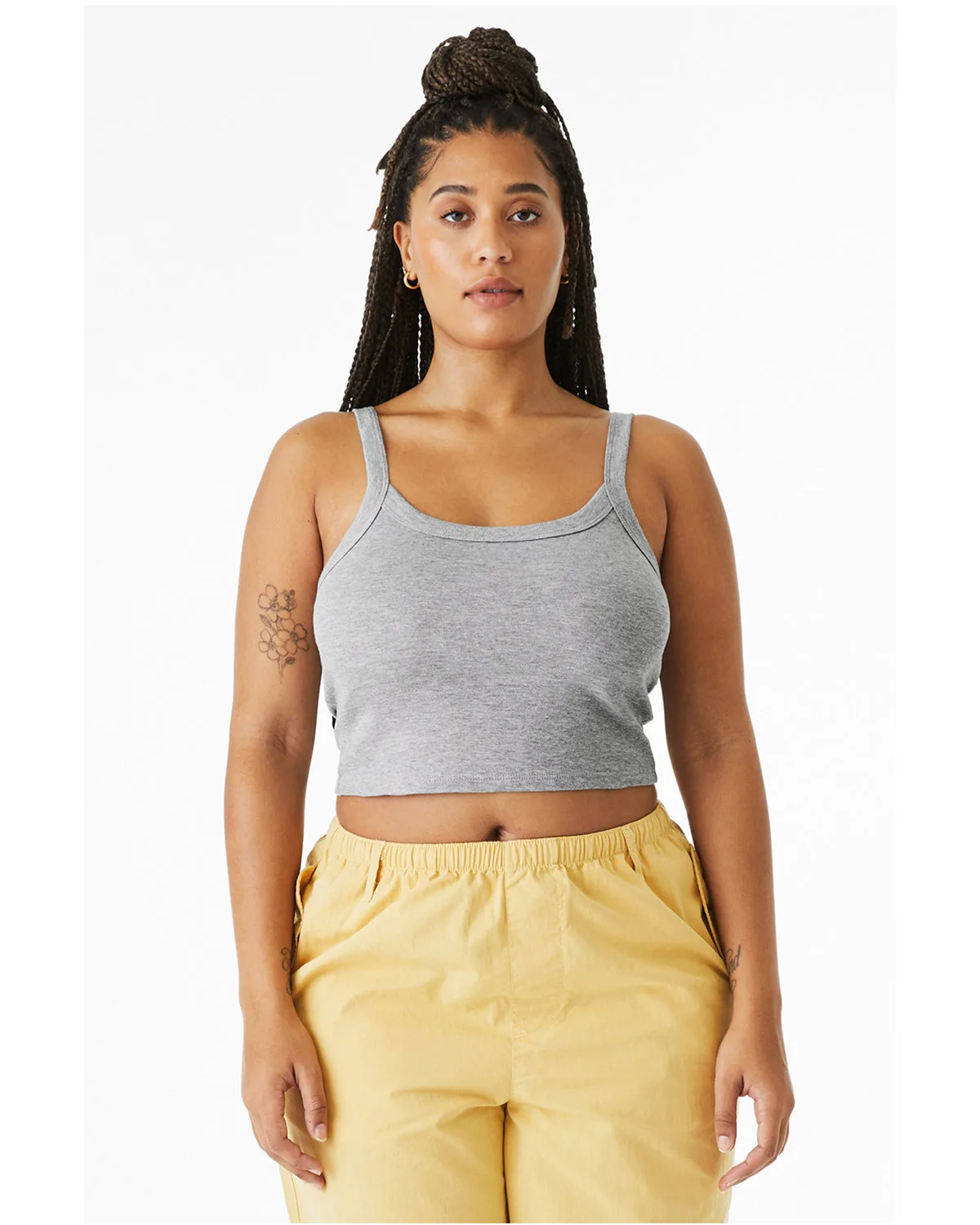 BELLA+CANVAS Ladies' Micro Ribbed Scoop Tank