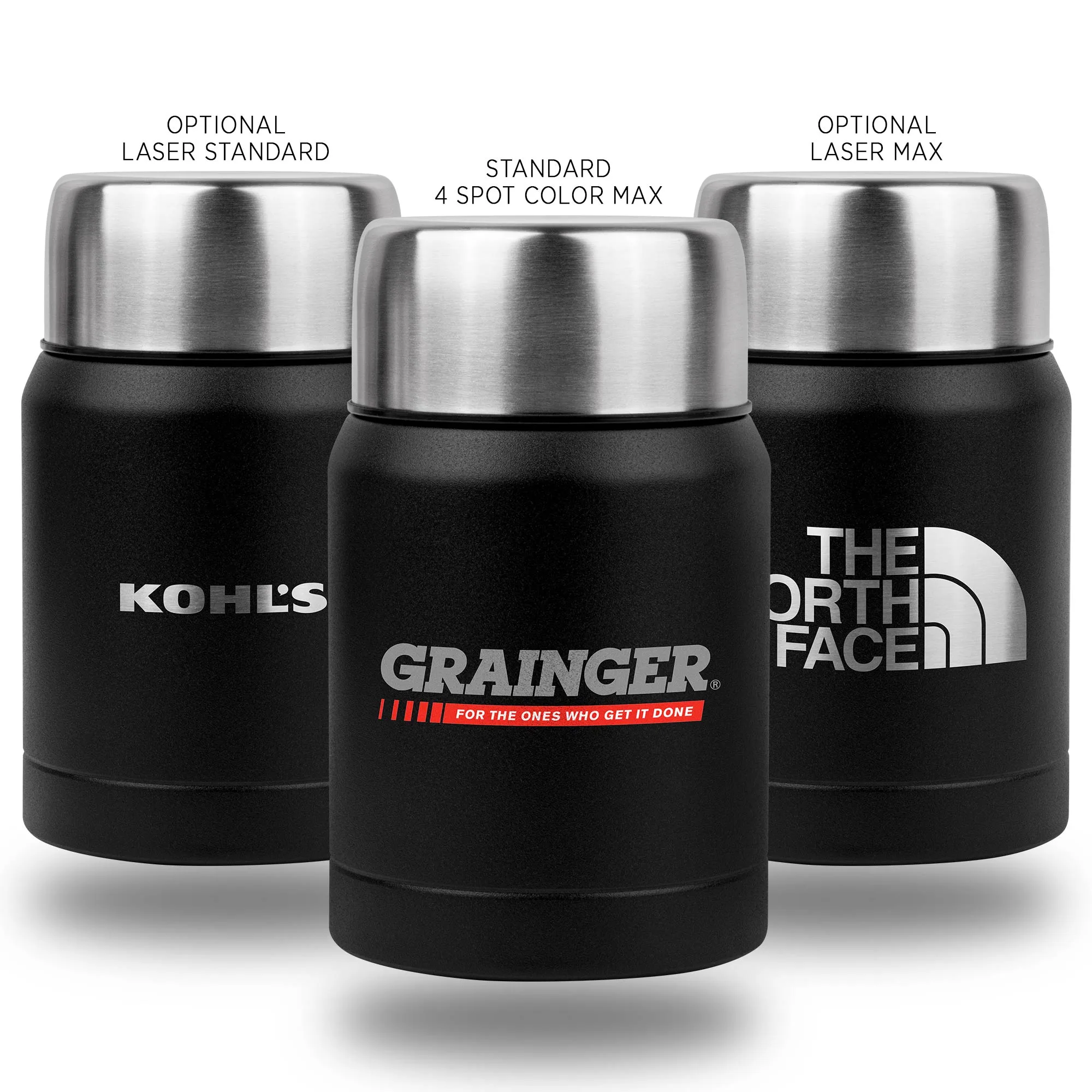 17 Oz. Vacuum-Insulated, Stainless Steel Thermos