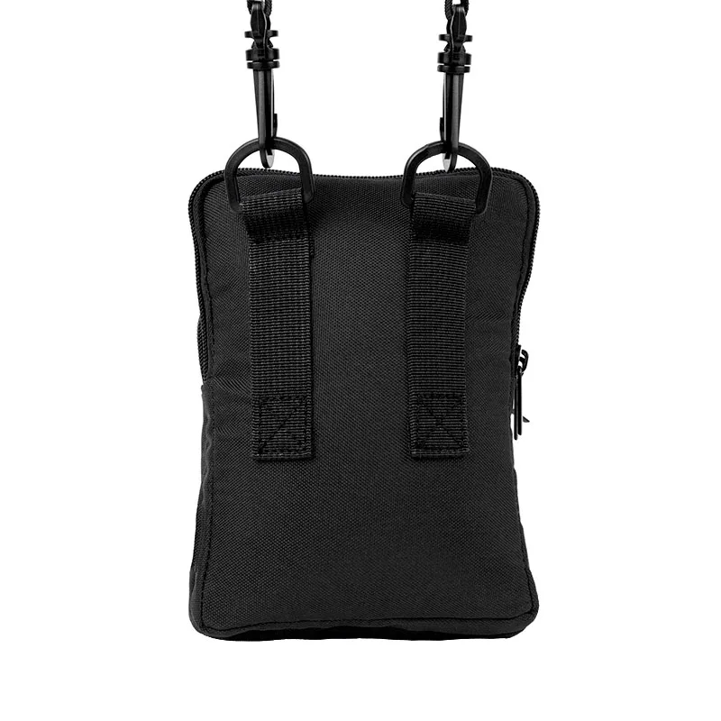 Black Blank Back