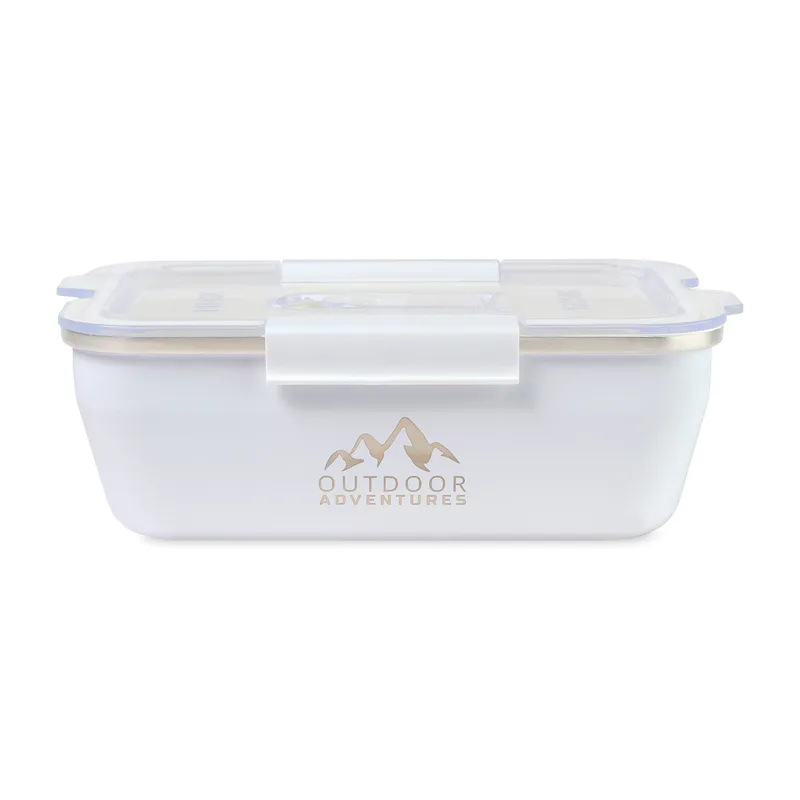 RIGWA® Travel Bento Box 8x5 - White
