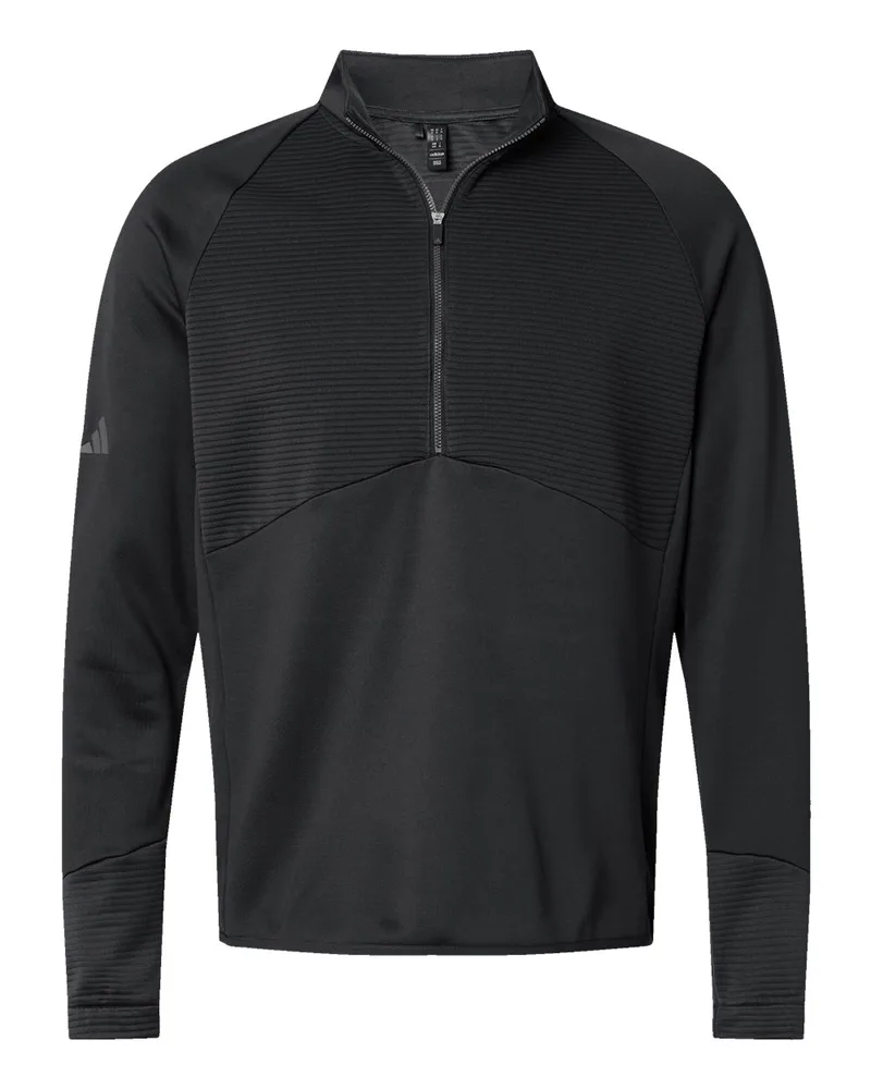 Adidas® Men's Performance Quarter-Zip Pullover Shirt