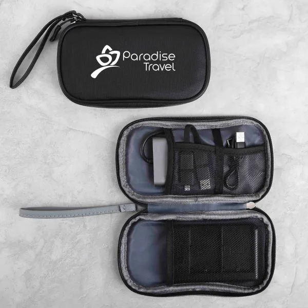 Nova Clutch 600D RPET Tech Organizer