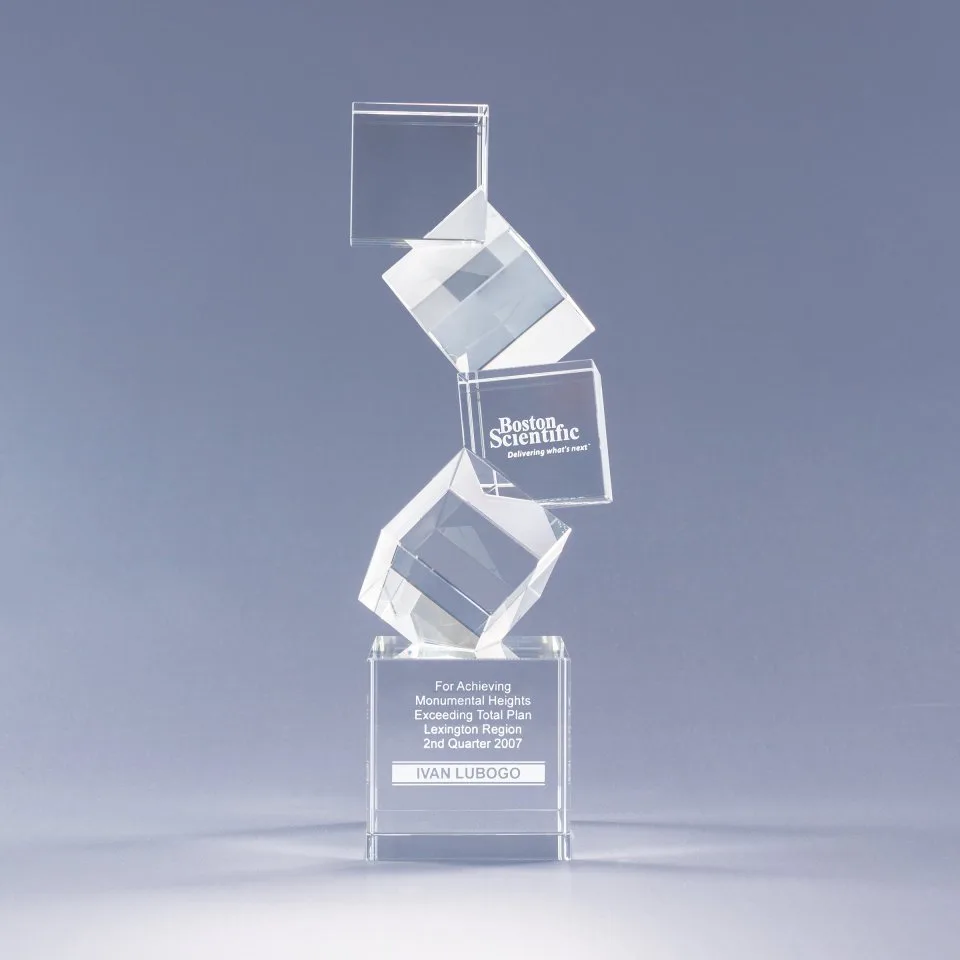 10" Arabesque Crystal Award
