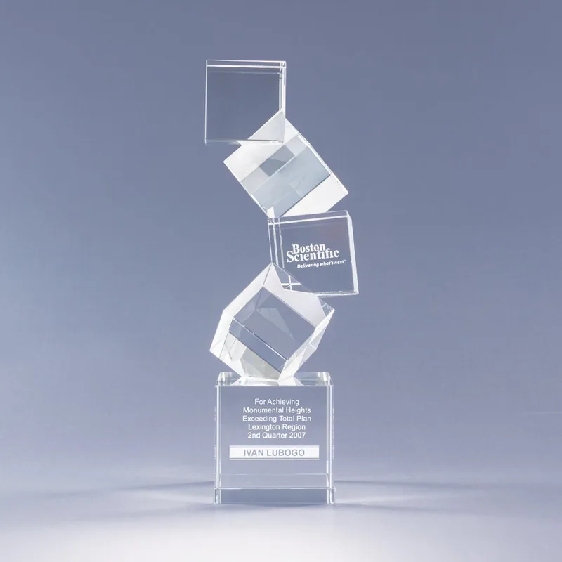 13" Arabesque Crystal Award