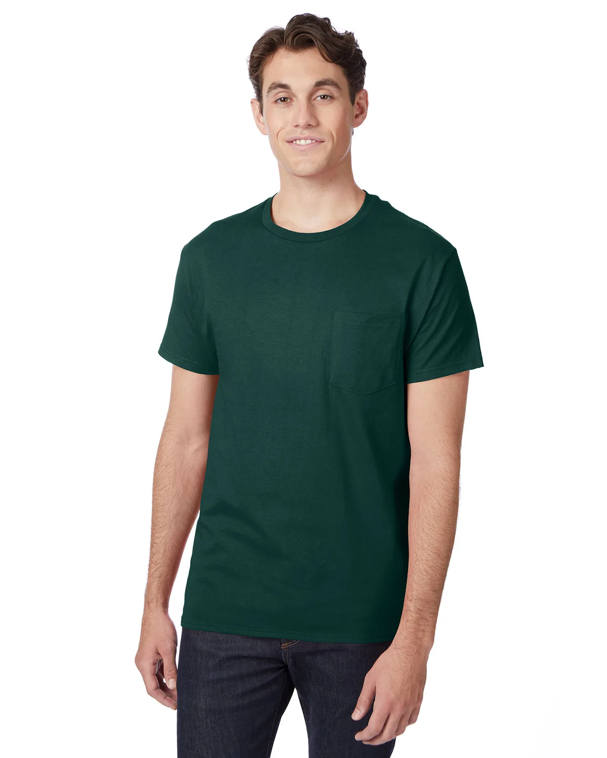 Hanes Printables Men's Authentic-T Pocket T-Shirt view 4