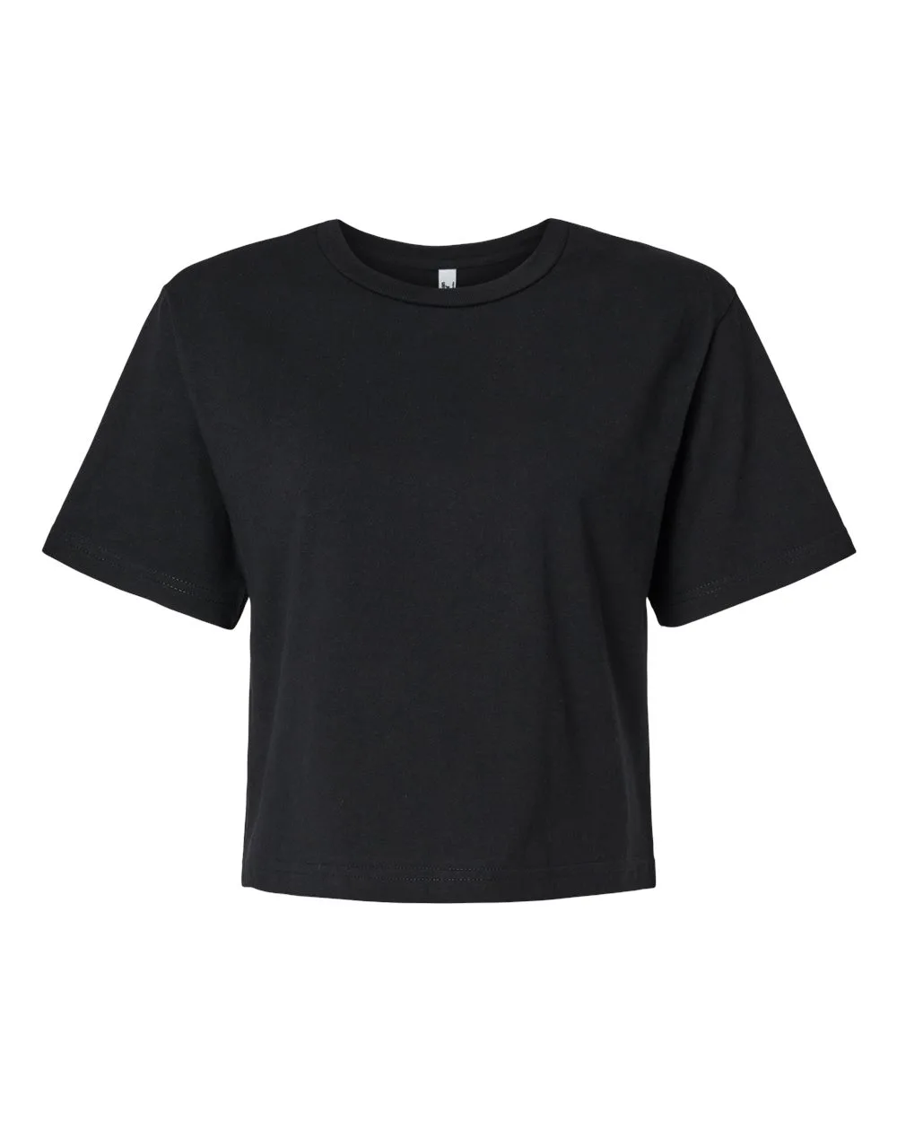 American Apparel® Women's Fine Jersey Boxy Tee view 4