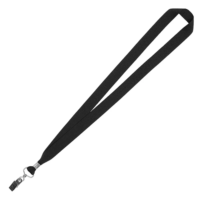 3/4" Eco Friendly rPET Lanyard w/ Bulldog Clip view 4