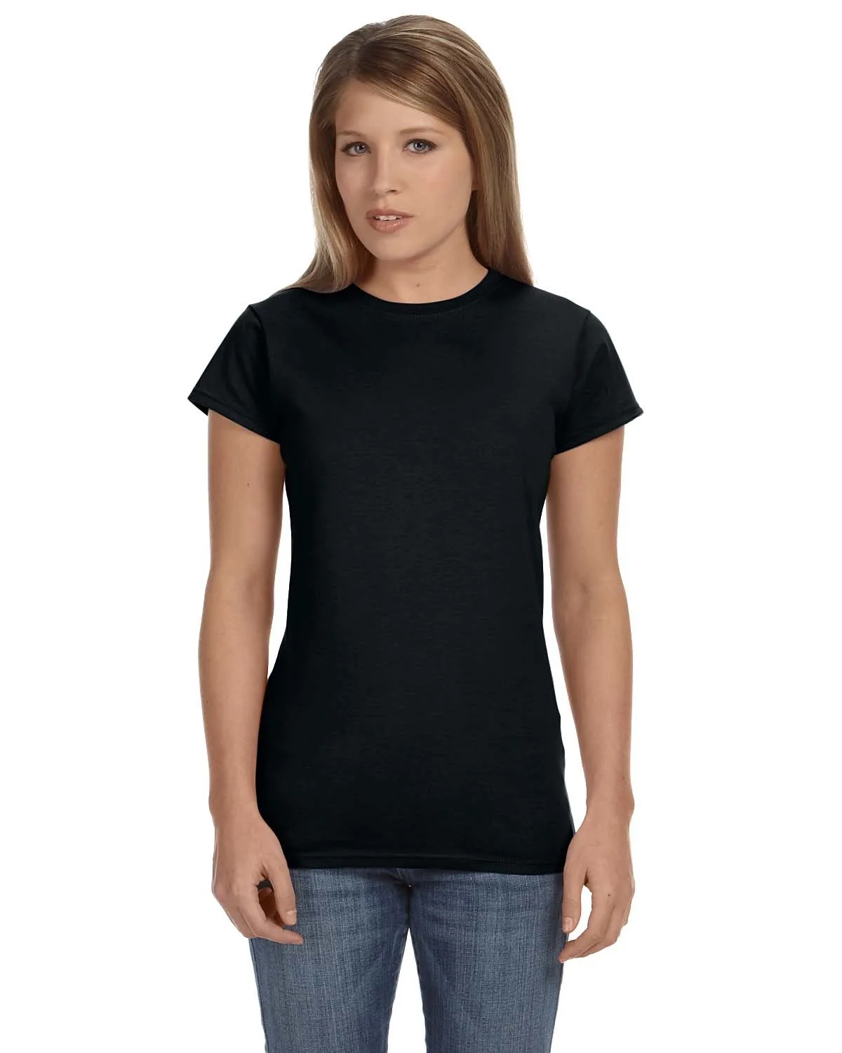 Gildan Ladies' Softstyle® Fitted T-Shirt view 4