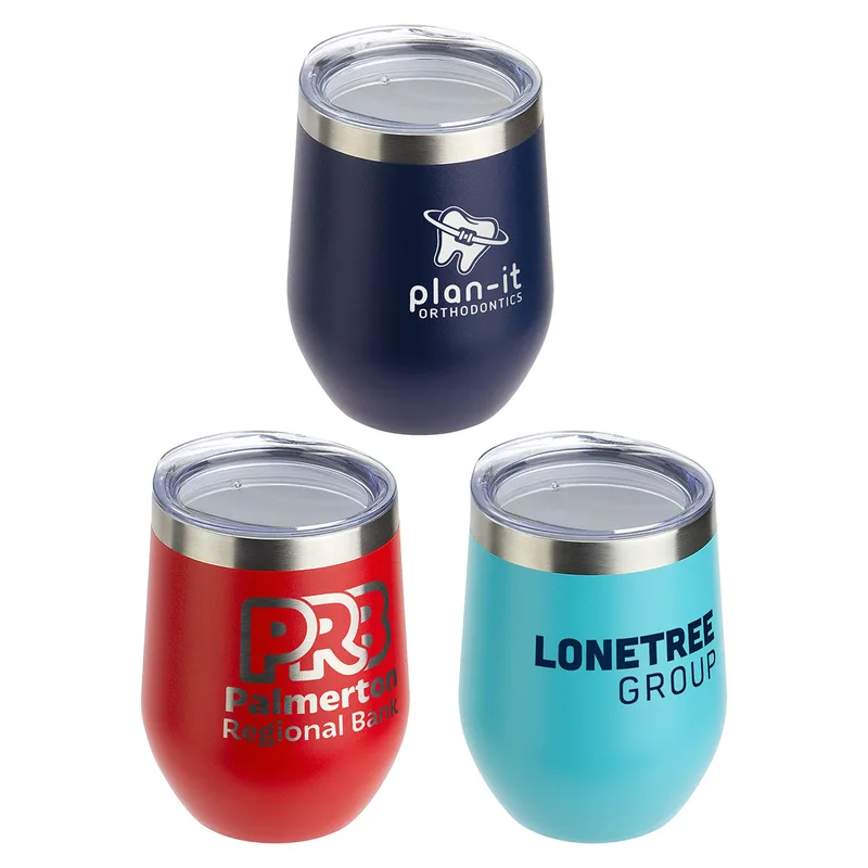 Pero 12 oz Copper-Lined Powder-Coated Insulated Goblet